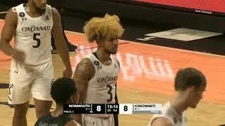 Monmouth vs Cincinnati | MONM 61, CIN 59 | NCAA COLLEGE BASKETBALL | 11/27/2021