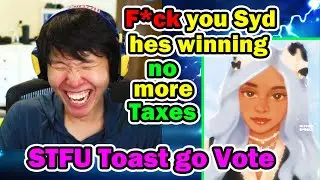Toast and Sydney get into a Political Fight