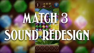Match 3 Sound Redesign Планета Самоцветов