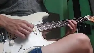 Alvo mais que a neve instrumental guitarra