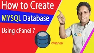 How to Create MYSQL Database Using cPanel ?
