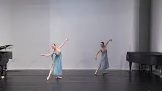 И.С. Бах. Девочка и Эхо Исполняют Удальцова Катя и Морозова Маша (21/12/2018)
