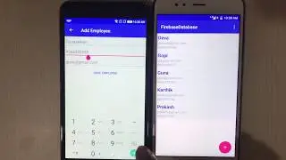 Video output of firebase database in Android using firestore