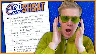 SHSAT 2024 | Test A | Problem 72 - IN 30 SECONDS OR LESS