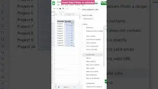 Insert date picker and calendar 