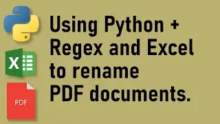 PYTHON: Renaming PDFs using an Excel file and splitting PDF pages