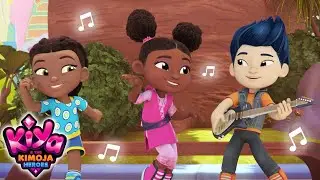 Kiya & the Kimoja Heroes | DANCE MOMENTS | COMPILATION @disneyjr @KiyaKimojaHeroes