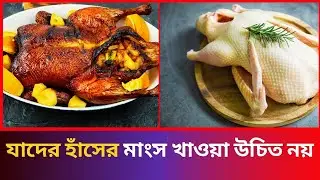 যাদের হাঁসের মাংস খাওয়া উচিত নয় | Who Should Avoid Eating Duck Meat | BDGEN24