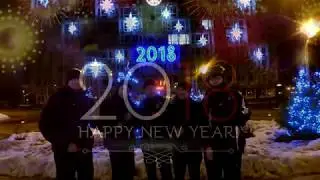 Велоклуб Пираты поздравляет с Новым годом 2018