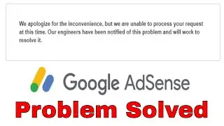Fix : we apologize for the inconvenience but we are unable to process your request at this time.