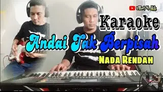 Karaoke Andai Tak Berpisah,Duet Nada rendah,versi dangdut koplo korg pa600