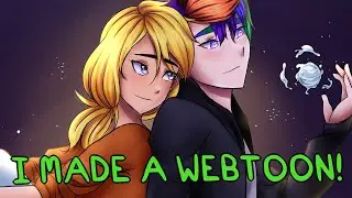 I MADE A WEBCOMIC!! || Webtoon || Announcement