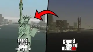 GTA 3 vs. GTA Liberty Wiseguys – ULTIMATE MAP COMPARISON
