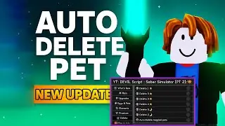 Saber Simulator [PT 2]☀️ Script | Auto Delete Pets | Master Fire Element Farming