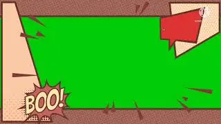 Anime Frame Effect with Green Screen | Free to use frame for anime vlogs