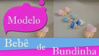 Como fazer bebê de bundinha em biscuit - 👶🏻👶🏻Parte 1👶🏻👶🏻