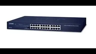 FNSW-2401 24-Port 10/100BASE-TX Fast Ethernet Switch Unboxing