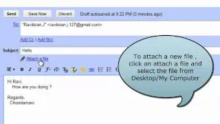 How to Send an Email (with attachment) using GMail