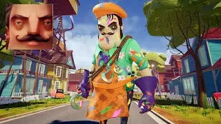 Hello Neighbor - My New Neighbor Butcher Painter (Secret Neighbor) Act 1 Gameplay Walkthrough