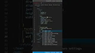 How To Make Facebook Logo | HTML CSS 