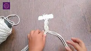 Easiest way to make a beard with macrame rope| How to make rope Beard for decor #easycraft #macrame