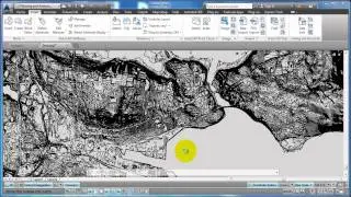 AutoCAD Map 3D_Import a SHAPE-file and edit drawing boundaries