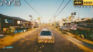 Cyberpunk 2077 PS5 4K 60FPS HDR Gameplay (Performance Mode)