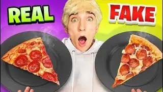 Real VS Fake Food Challenge!