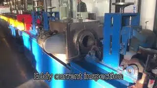 Seamless steel pipe non-destructive testing - eddy current testing
