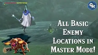 Where To Find ALL Basic Enemies In Master Mode in Zelda Breath of the Wild!