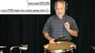 Solo #9 from Nine French American Rudimental Solos Vol. 1 by Joseph Tompkins