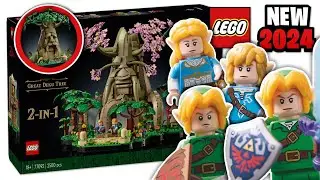 LEGO Legend of Zelda The Great Deku Tree 2 in 1 Set OFFICIALLY Revealed
