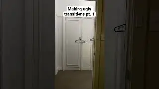 It was kinda smooth #transition #closet