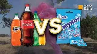 Not Your Typical Coke vs Mentos Experiment!