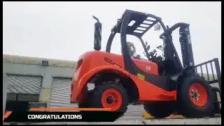 RS35 Forklift Delivery To Namibia