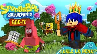 Compré EL NUEVO DLC de SPONGEBOB ADDON para MINECRAFT 🧽 ¿Vale la Pena? 🤔