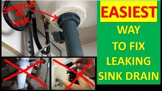 Unbelievably Simple Solution to Fix Bathroom Sink Drain Leak
