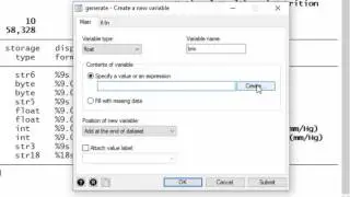 Data management: How to create a new variable that is calculated from other variables