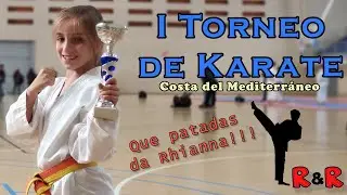 Rhianna Compite en el I Torneo de Karate Costa del Mediterraneo