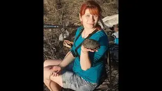 Вечерний клёв на озере в начале мая и черепаха