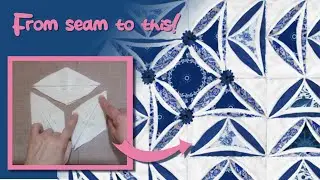 Crafting Flawless Cathedral Window Quilts: The Art of Seams