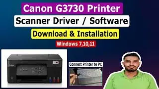 Canon G3730 Printer Scanner Driver / Software Download and Installation