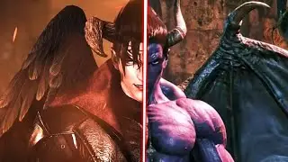 TEKKEN 8 | Devil Jin vs Kazuya Special Interaction (Full Screen) #TEKKEN8