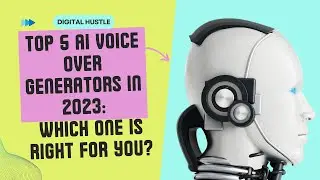 Top 5 AI Voice Over Generators in 2023: The Best AI Voice Over Generators for Beginners.
