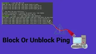How to Block or Unblock Ping Request - ICMP Protocol Step By Step Guide  2022