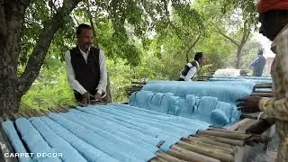 How it's made   hand made carpets