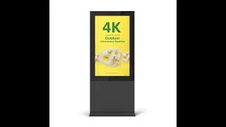 China 55 Inch Outdoor Touch Screen Kiosk with Waterproof and Sunlight Readable LCD Display