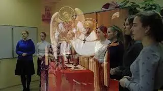 Тихий свет на Маковце горе // песня о преподобном  Сергии Радонежском// репетиция // детский хор
