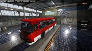 Bus Driver Simulator 2019. ЛиАЗ 677. Ночной короткий маршрут.