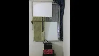 Portable A/c (Japanese Ship A/c) 110 Volt 0.75 T, Install and Review (Room 12x12)